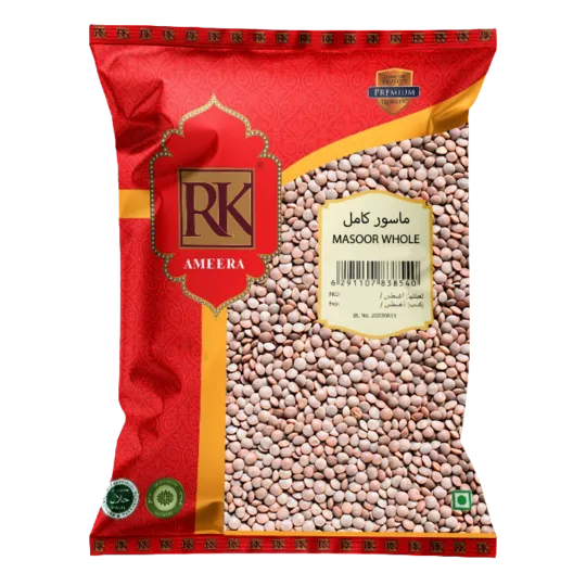 RK RED MASOOR WHOLE 1Kg