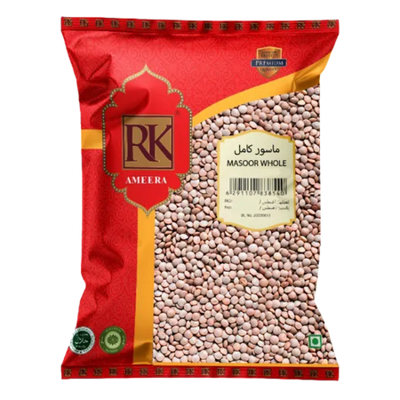 RK RED MASOOR WHOLE 1Kg