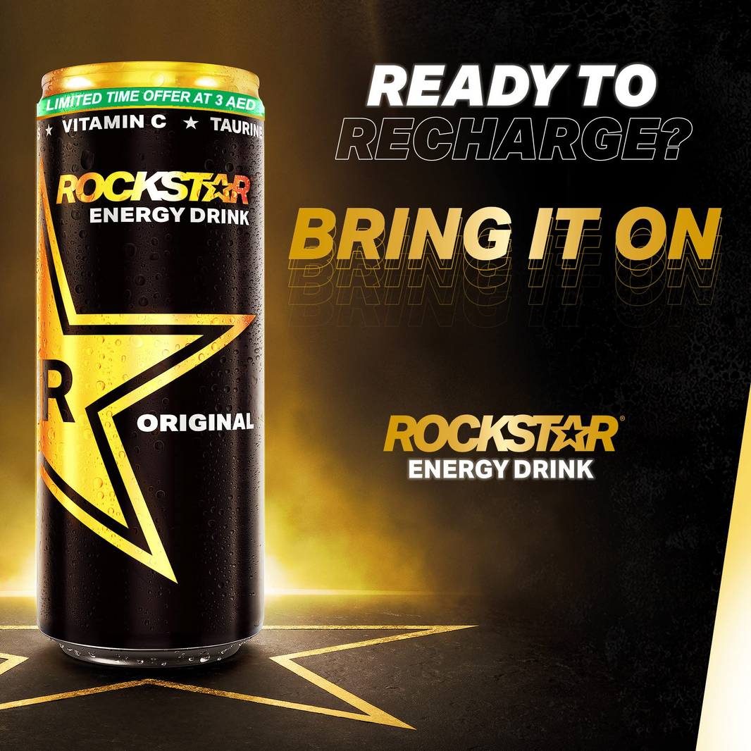 ROCKSTAR ENERGY DRINK 245ml