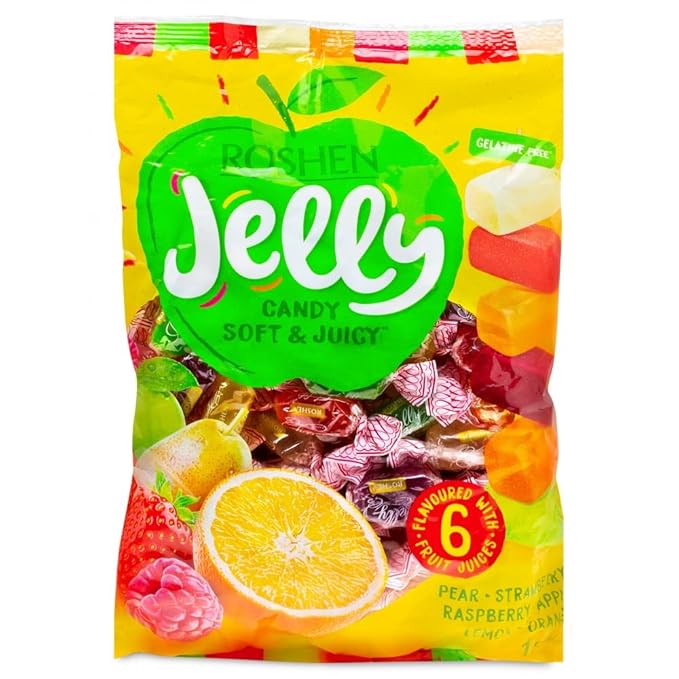 ROSHEN JELLY SOFT & JUICY CANDY 1Kg