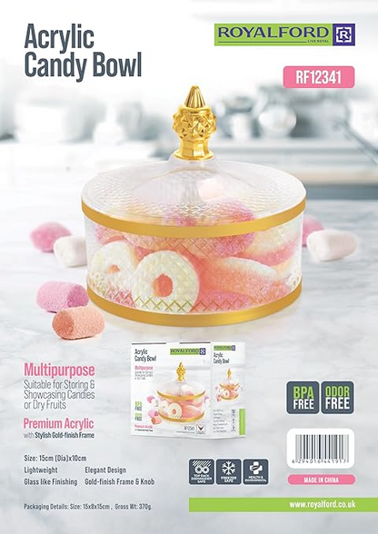 ROYAL ACRYLC CADY BOWL RF12341