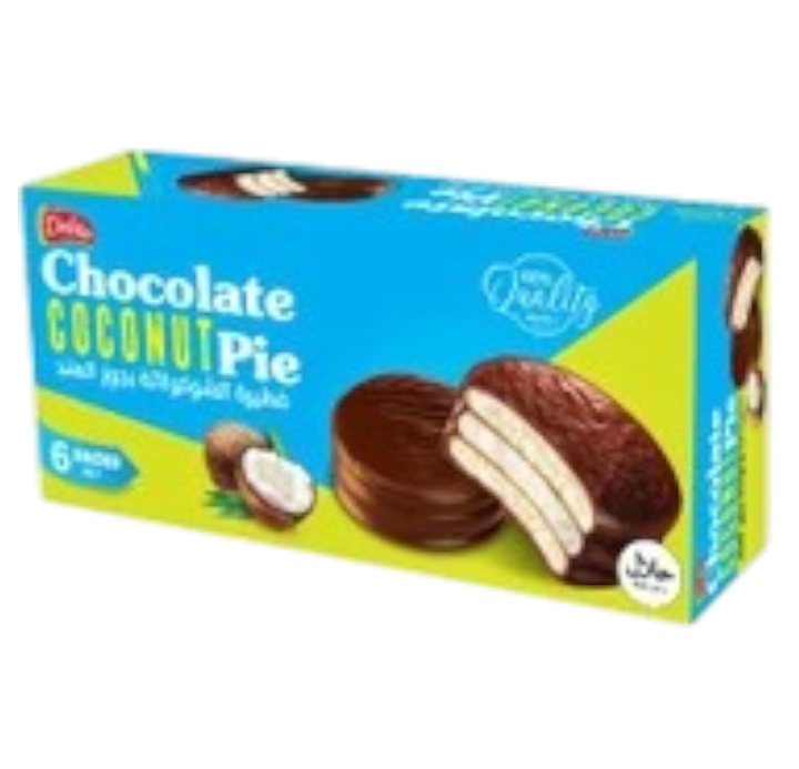 Delita Chocolate Pie, 6x25g