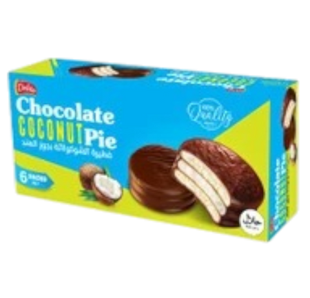 Delita Chocolate Pie, 6x25g