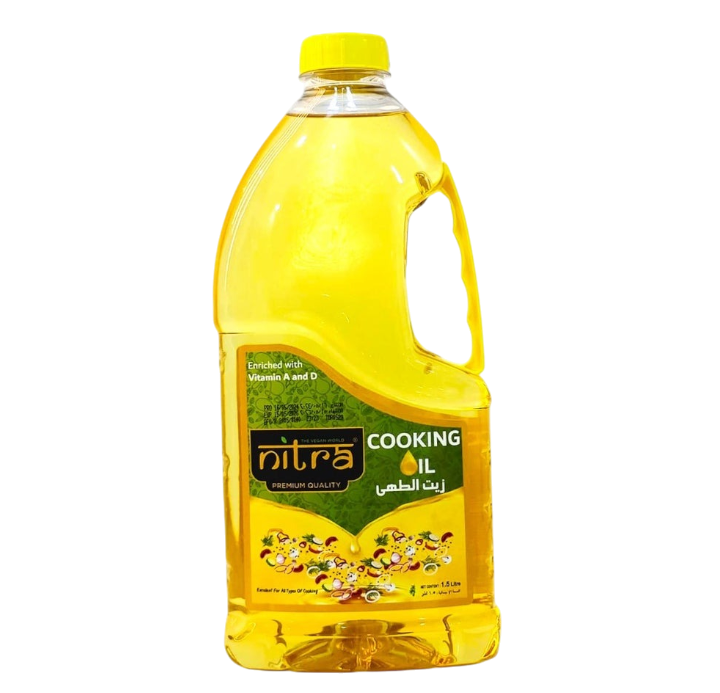 Nitra Pure Veg Cooking Oil, 1.5L