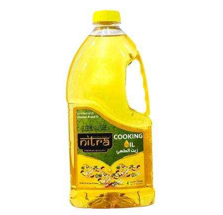 Nitra Pure Veg Cooking Oil, 1.5L