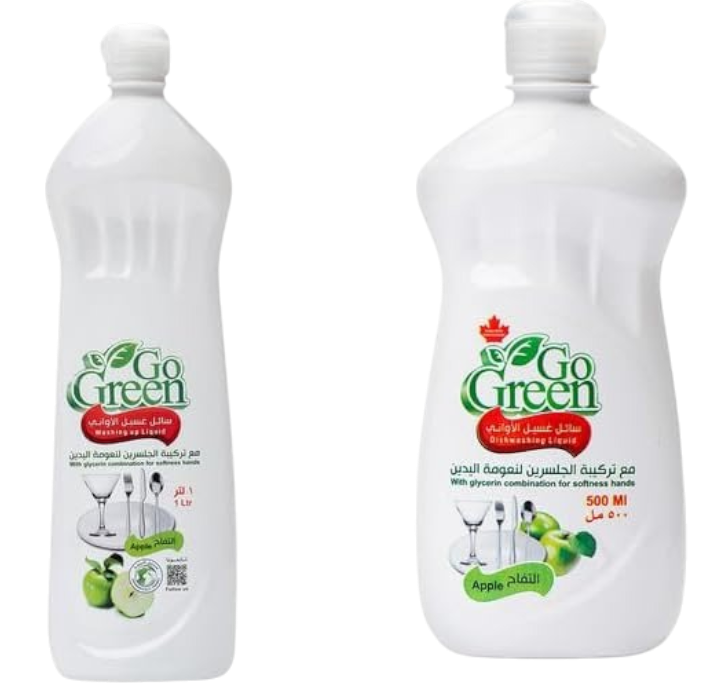 Go Clean Apple Dishwash, 4L + Marvel Degreaser, 500ml