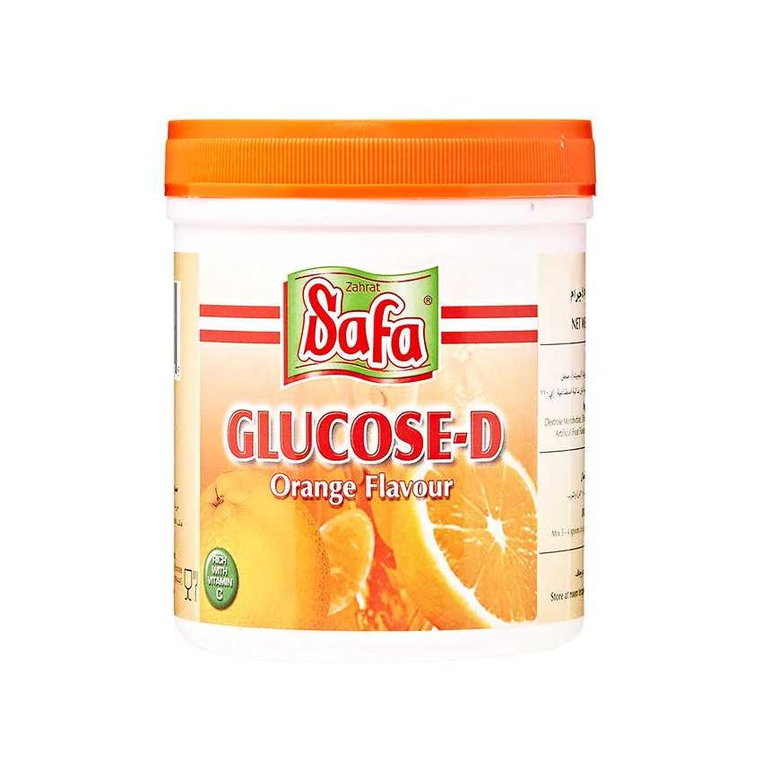 SAFA GLUCOSE-D ORANGE 450gm