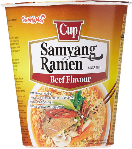 SAMYANG BEEF NOODLE SOUP 65gm