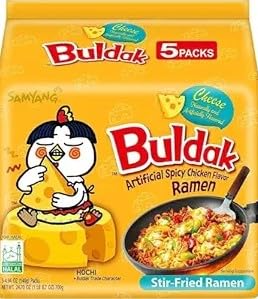 SAMYANG CHEESE CHICKEN RAMEN 5Pcs Pack