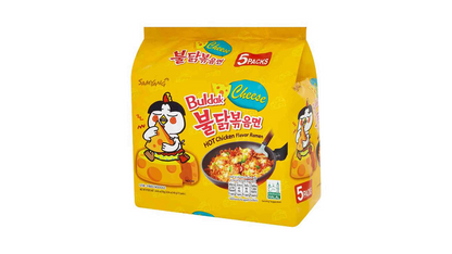 SAMYANG CHEESE CHICKEN RAMEN 5Pcs Pack