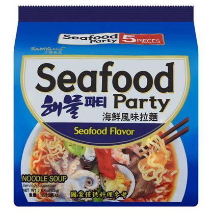 SAMYANG SEAFOOD RAMEN 5Pcs Pack