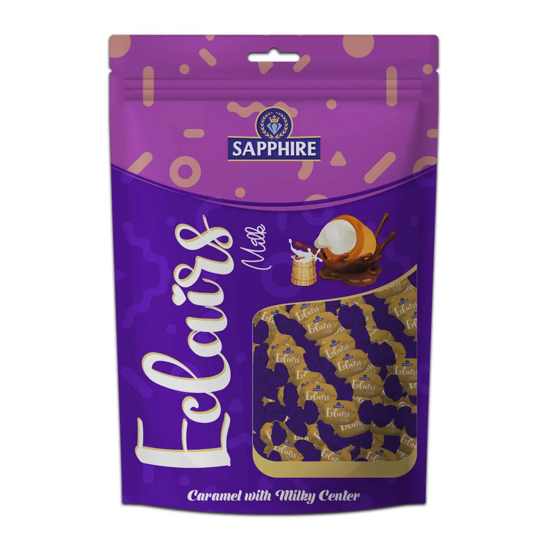 SAPPHIRE ECLAIRS MILK 800gm