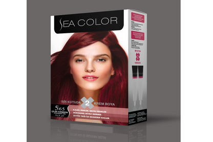 SEA COLOUR HAIRDYE STRBRY RED