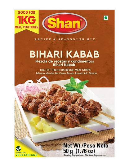 SHAN BIHARI KABAB MASALA 50gm
