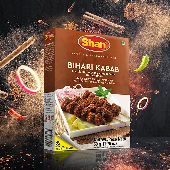SHAN BIHARI KABAB MASALA 50gm