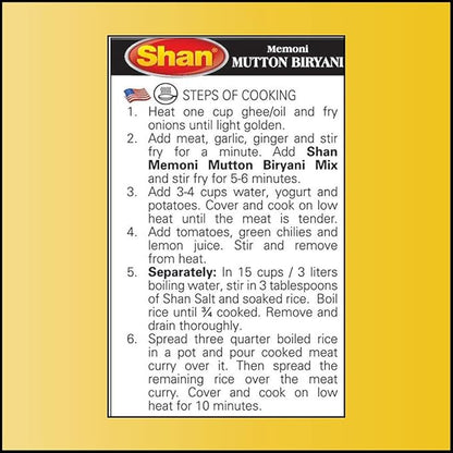 SHAN MUTTON BIRYANI MASALA 60gm