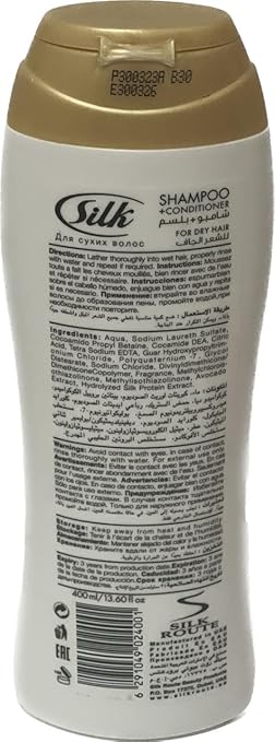 SILK DRY HAIR SHAMPOO 400ml