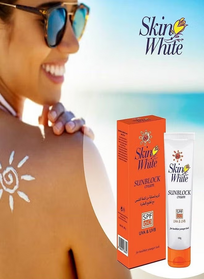 SKIN WHITE SUNBLOCK CREAM 100G