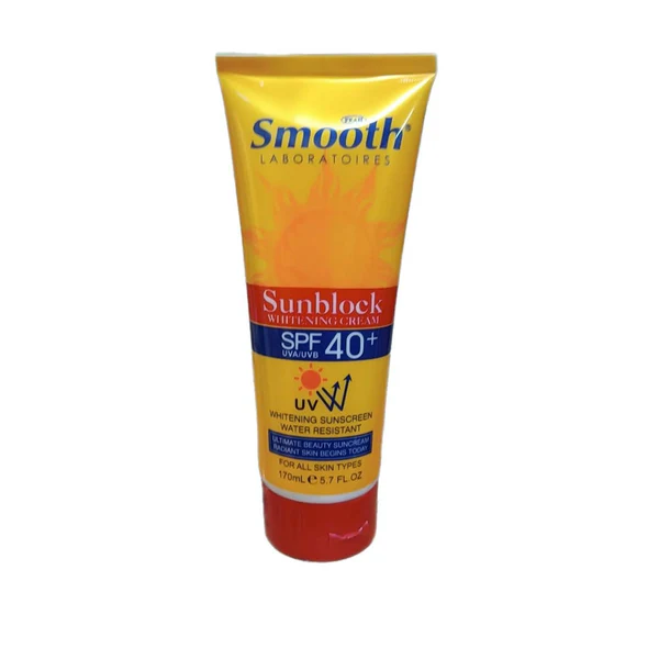 SMOOTH SUNBLOCK WHITENING SUNSCREEN CREAM 170ml