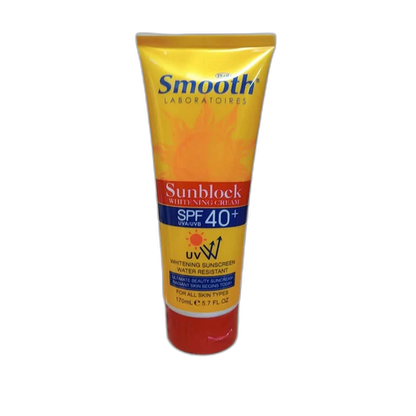 SMOOTH SUNBLOCK WHITENING SUNSCREEN CREAM 170ml