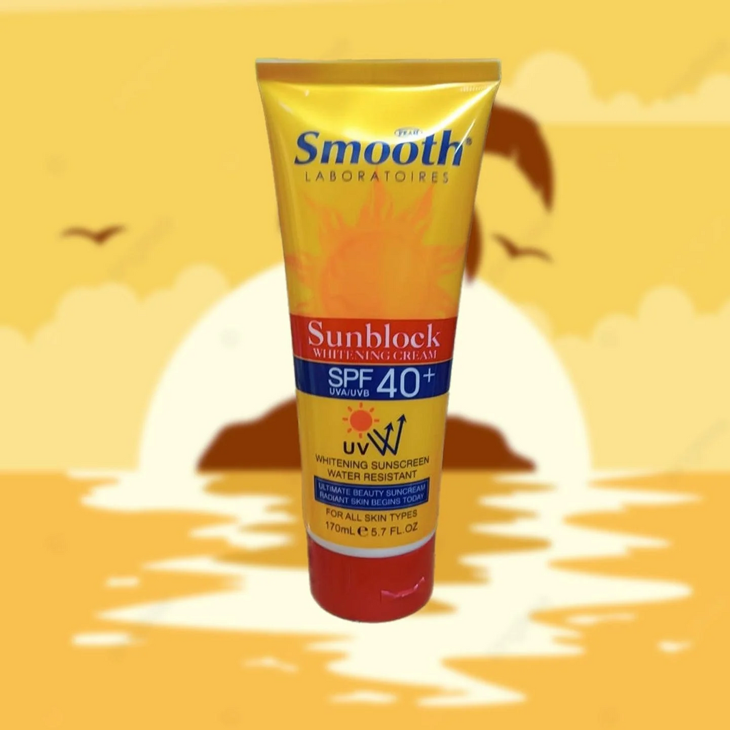 SMOOTH SUNBLOCK WHITENING SUNSCREEN CREAM 170ml