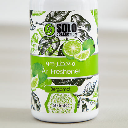 SOLO AIRFRESHNR BERGAMOT 500ML