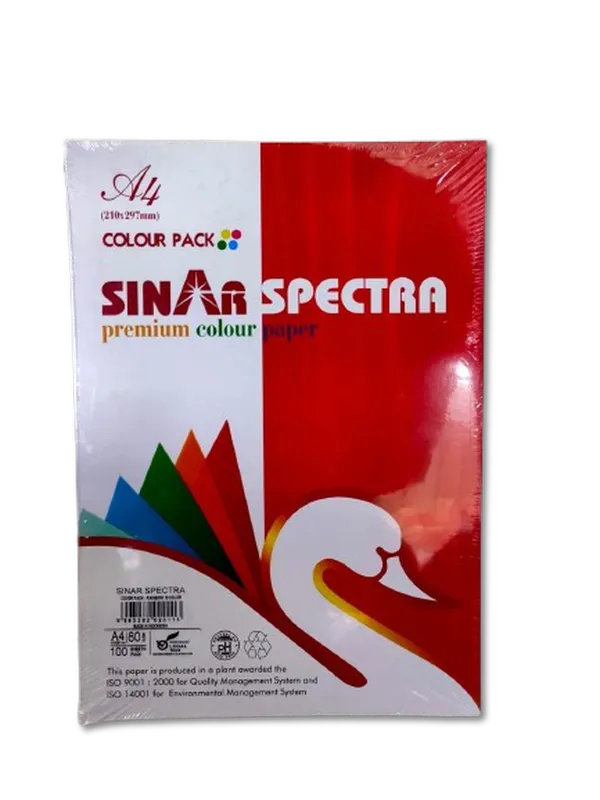 SPECTRA COLOUR PAPER A4 PL-235RB