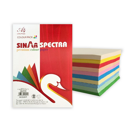 SPECTRA COLOUR PAPER A4 PL-235RB