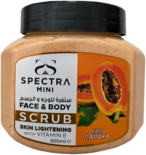 SPECTRA PAPYA F&B SCRUB 600ML