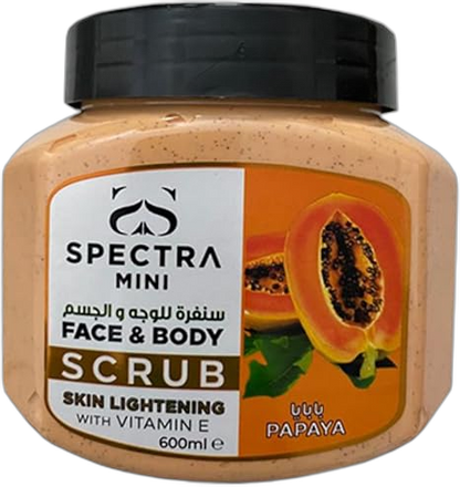 SPECTRA PAPYA F&B SCRUB 600ML