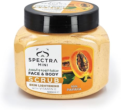 SPECTRA PAPYA F&B SCRUB 600ML