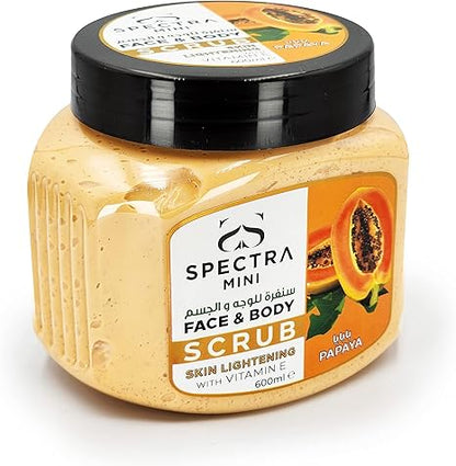 SPECTRA PAPYA F&B SCRUB 600ML