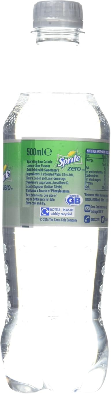 SPRITE ZERO CALORIE 500ml