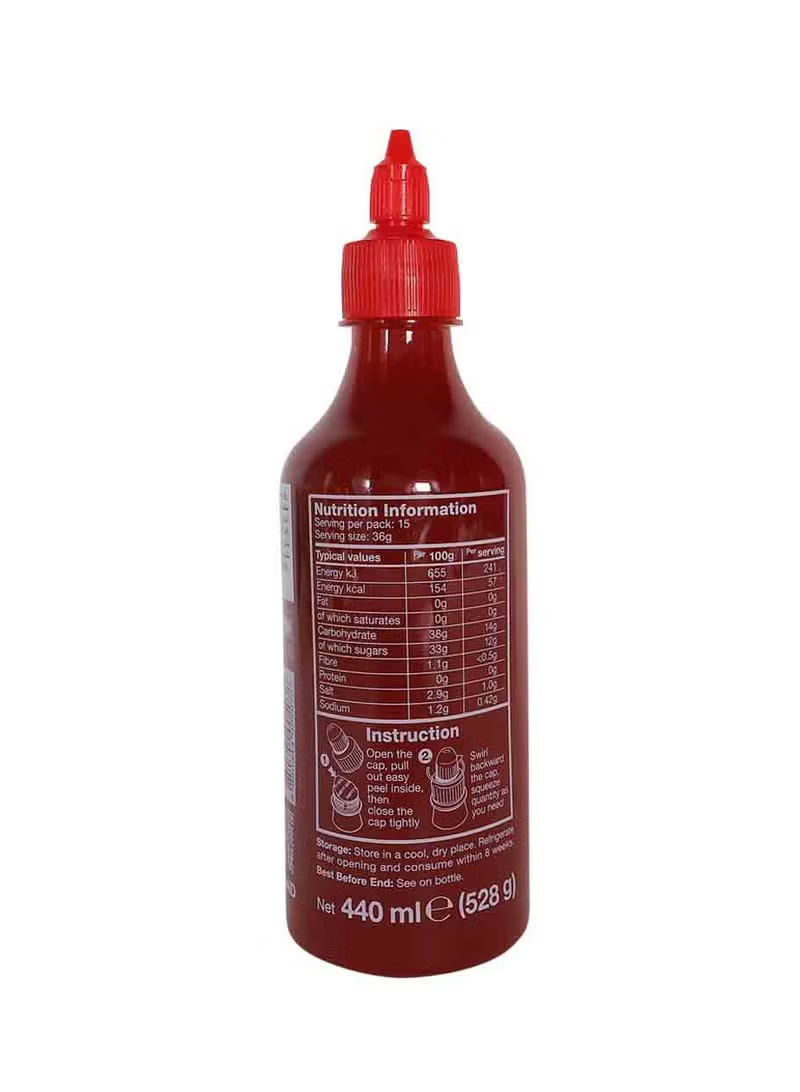 SRIRACHA CHILLI SAUCE KETCHUP 440ml