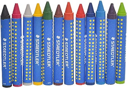 STAEDTLER WAX CRAYONS With PENCIL 2x16Pcs