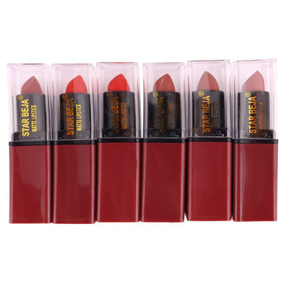 STARBEJA MATTE LIPSTICKS 6x8gm