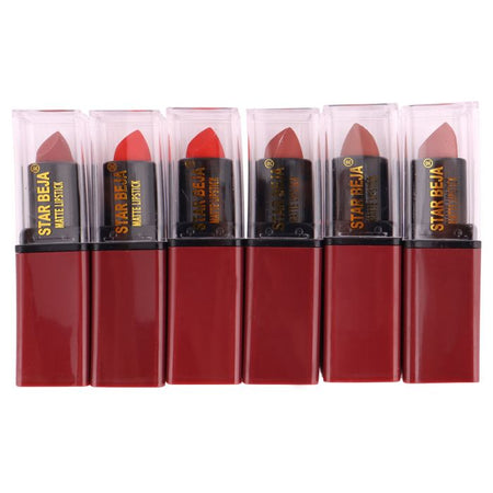 STARBEJA MATTE LIPSTICKS 6x8gm