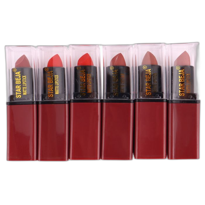 STARBEJA MATTE LIPSTICKS 6x8gm