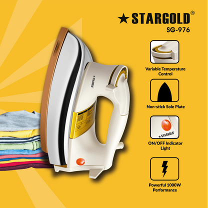 STARGOLD SUPER DRY IRON SG-976