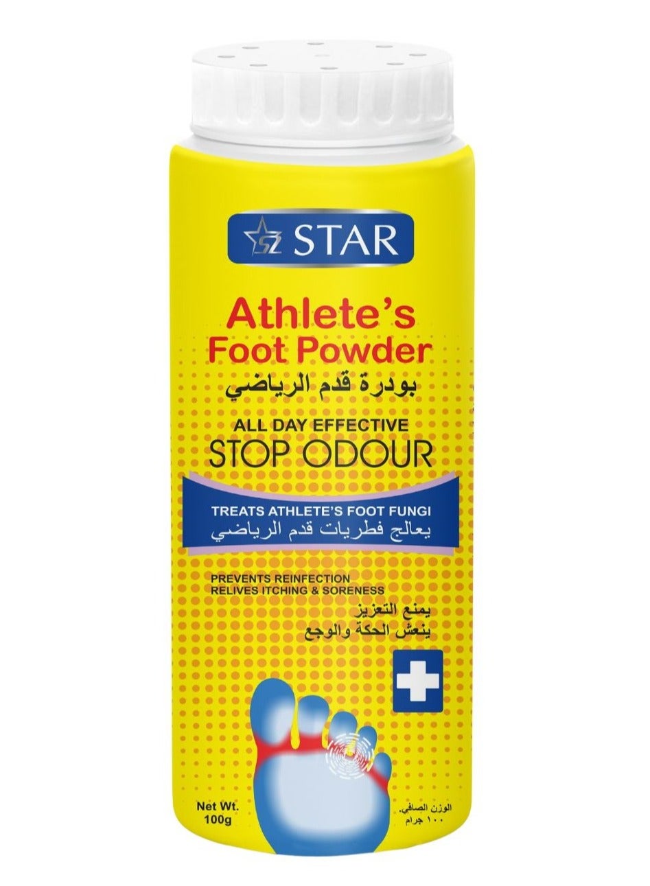 STAR ATHLETE FOOT POWDER 100G