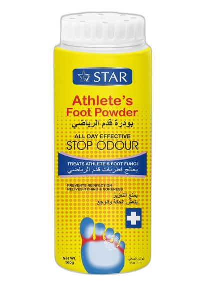 STAR ATHLETE FOOT POWDER 100G