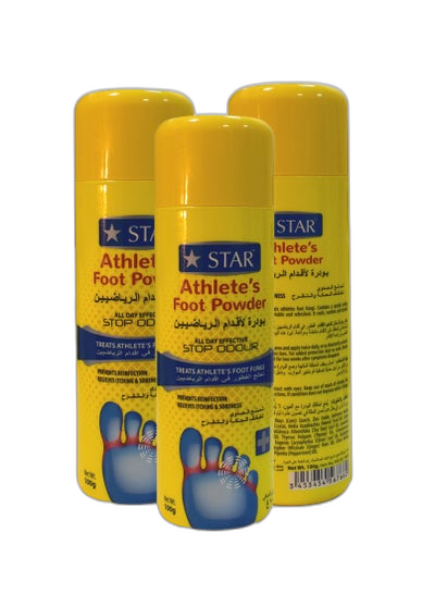 STAR ATHLETE FOOT POWDER 100G