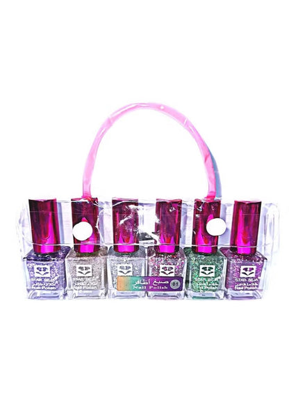 STAR BEJA NAIL POLISH 6pc SET