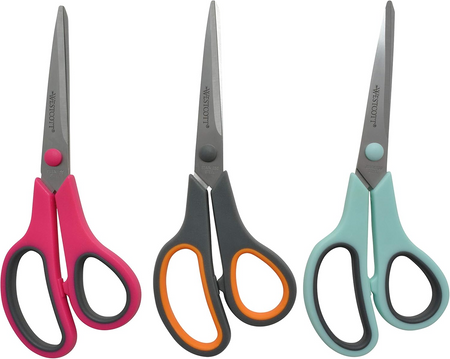 STEEL SCISSOR SET 3pcs S003233T