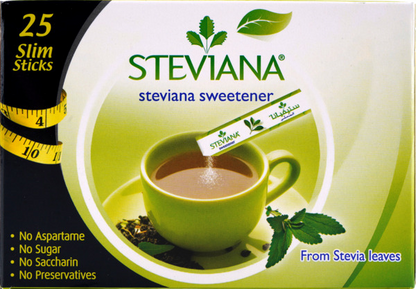 STEVIANA SWEETENER 25x1.5gm