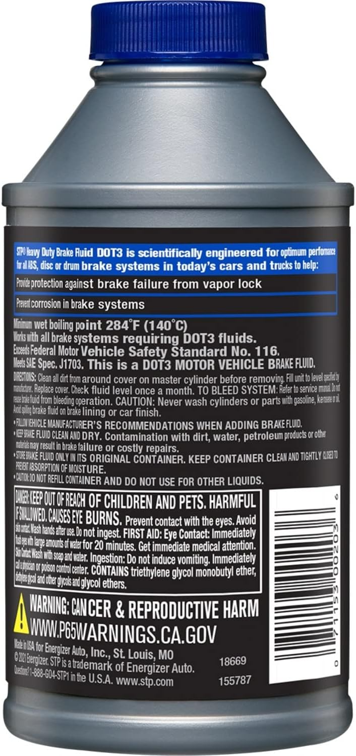 STP SYNTHETIC BREAKE FLUID DOT4