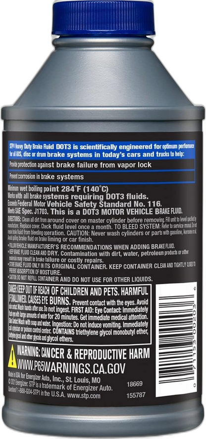 STP SYNTHETIC BREAKE FLUID DOT4