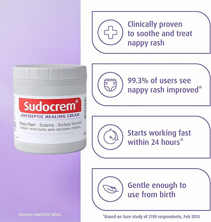 SUDOCREAM ANTISEPTIC HEALING CREAM 125gm