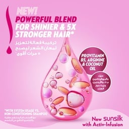 SUNSILK STRENGTH&SHINE SHAMPOO 400ML