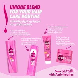 SUNSILK STRENGTH&SHINE SHAMPOO 400ML
